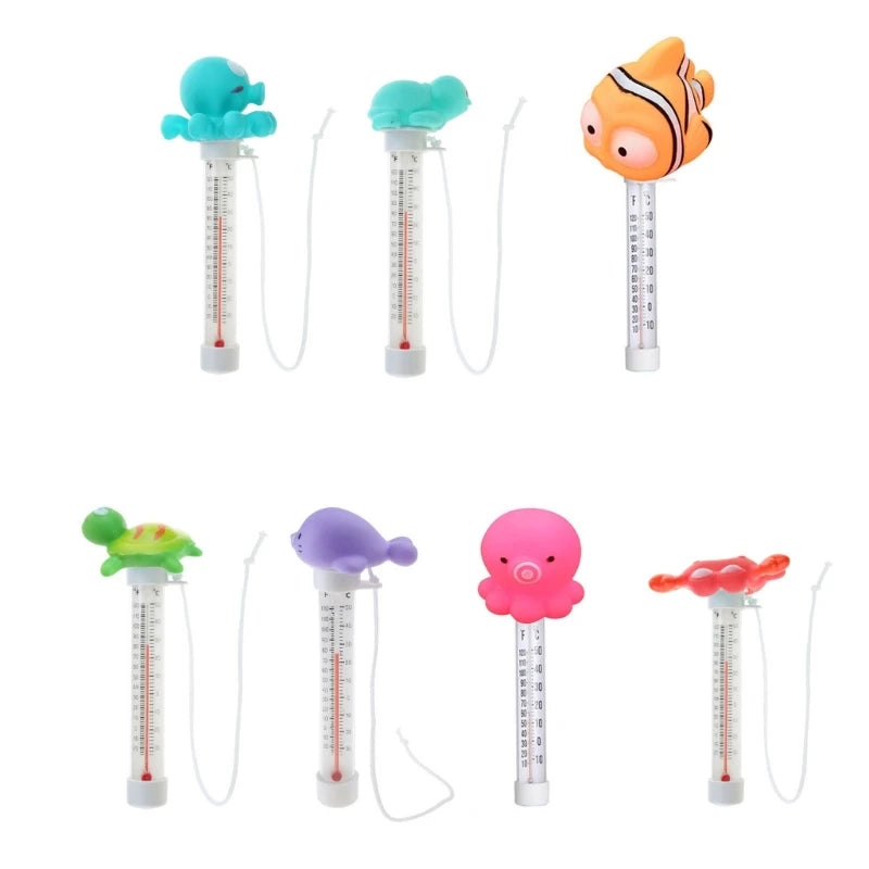AquaTemp™ - Thermomètre Flottant avec Figurine pour Piscine