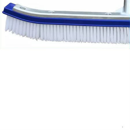 Brosse de Nettoyage pour Parois de Piscine avec Renfort en Aluminium