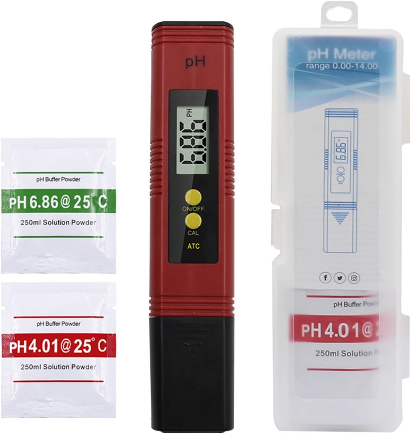 Ph Mètre, testeur de qualité d'eau